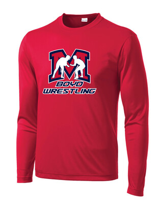 Boyd Wrestling - Big M - Dri-Fit Long Sleeve