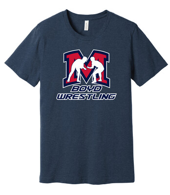 Boyd Wrestling - Big M - Bella+Canvas Short Sleeve