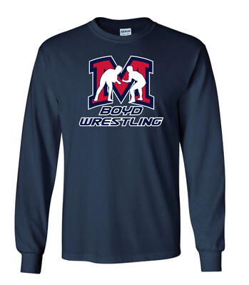 Boyd Wrestling - Big M - Long Sleeve