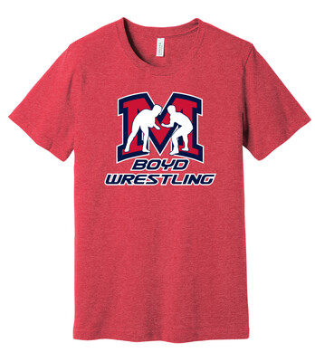Boyd Wrestling - Big M - Bella+Canvas Short Sleeve