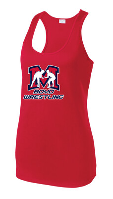 Boyd Wrestling - Big M - Dri-Fit Racerback Tank