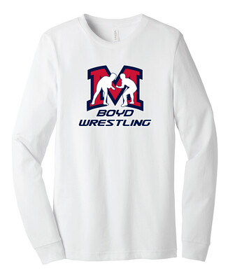Boyd Wrestling - Big M - Bella+Canvas Long Sleeve