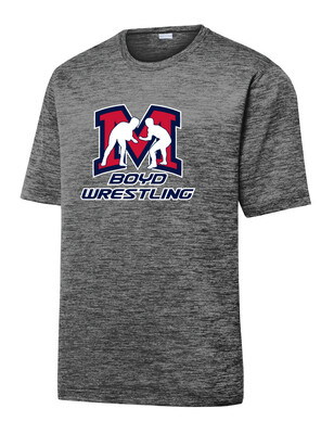 Boyd Wrestling - Big M - Electric Dri-Fit Short Sleeve