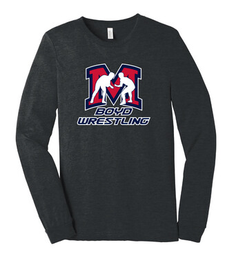Boyd Wrestling - Big M - Bella+Canvas Long Sleeve