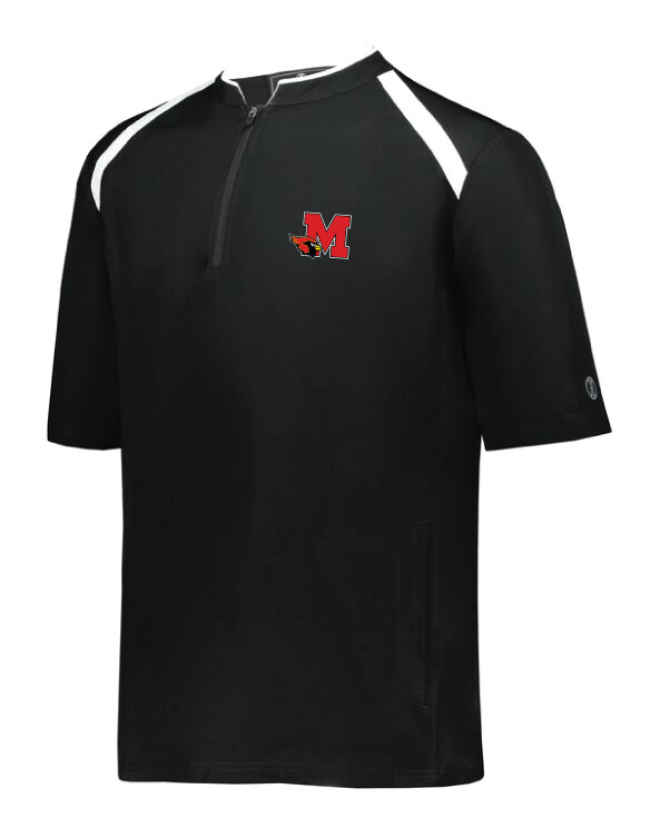 Embroidered 1/4 Zip Pullover
