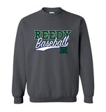 Reedy Baseball - Block Script - Crew Sweatshirt