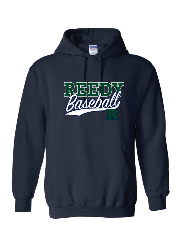 Reedy Baseball - Block Script - Hoodie