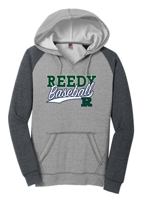 Reedy Baseball - Block Script - Lightweight Raglan Hoodie