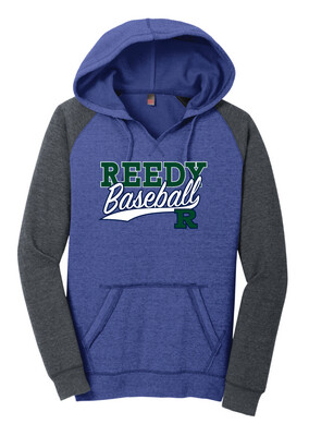 Reedy Baseball - Block Script - Lightweight Raglan Hoodie