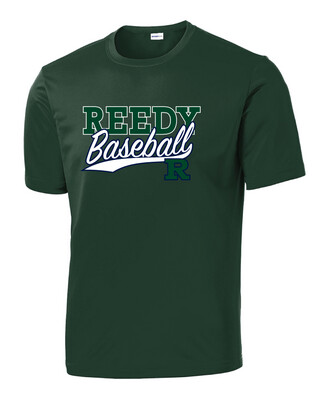Reedy Baseball - Block Script - Dri-Fit Short Sleeve