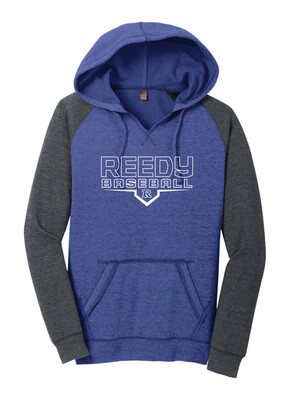 Reedy Baseball - Modern Plate - Lightweight Raglan Hoodie