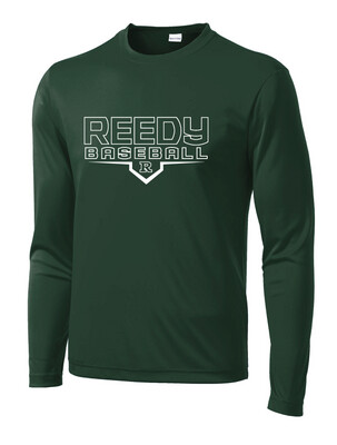 Reedy Baseball - Modern Plate - Dri-Fit Long Sleeve