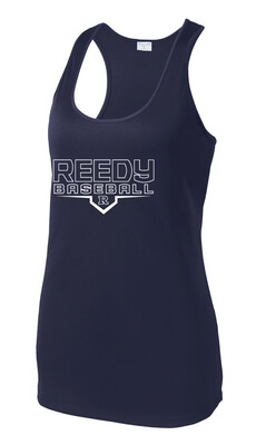 Reedy Baseball - Modern Plate - Dri-Fit Racerback Tank