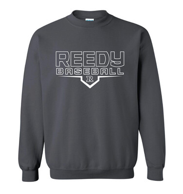 Reedy Baseball - Modern Plate - Crew Sweatshirt