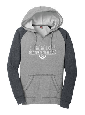 Reedy Baseball - Modern Plate - Lightweight Raglan Hoodie