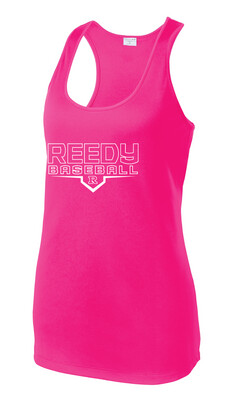 Reedy Baseball - Modern Plate - Dri-Fit Racerback Tank