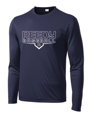 Reedy Baseball - Modern Plate - Dri-Fit Long Sleeve