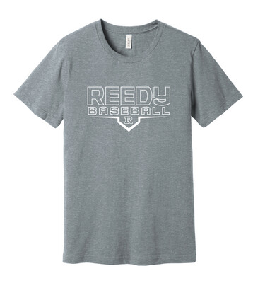 Reedy Baseball - Modern Plate - Bella+Canvas Short Sleeve