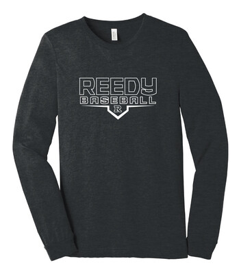 Reedy Baseball - Modern Plate - Bella+Canvas Long Sleeve