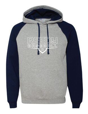Reedy Baseball - Modern Plate - Raglan Hoodie