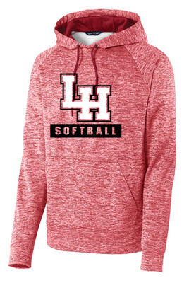 LH Softball - Big LH - Electric Dri-Fit Hoodie