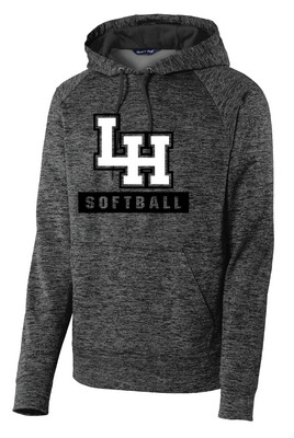 LH Softball - Big LH - Electric Dri-Fit Hoodie
