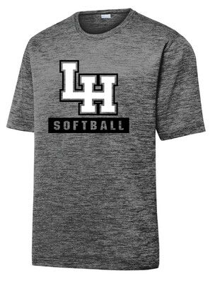LH Softball - Big LH - Electric Dri-Fit Short Sleeve