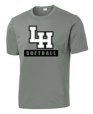 LH Softball - Big LH - Dri-Fit Short Sleeve