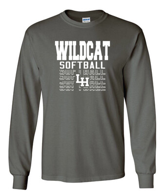 LH Softball - Fade Away - Long Sleeve