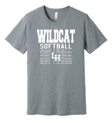 LH Softball - Fade Away - Bella+Canvas Short Sleeve