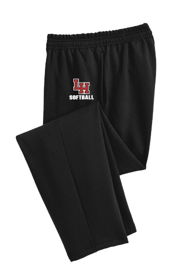 LH Softball - Open-Bottom Sweatpants