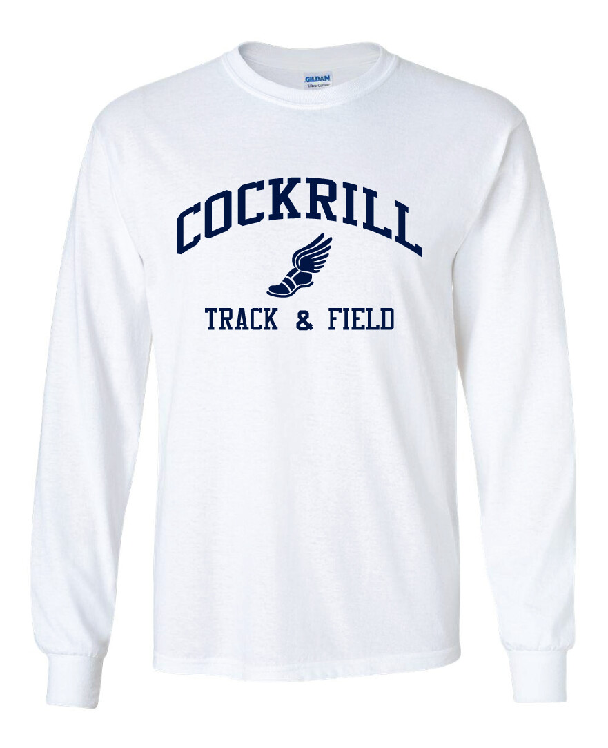 Cockrill T&amp;F - Boys Navy Design - Long Sleeve