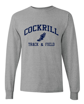 Cockrill T&amp;F - Boys Navy Design - Long Sleeve