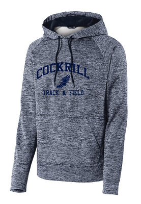 Cockrill T&amp;F - Boys Navy Design - Electric Dri-Fit Hoodie