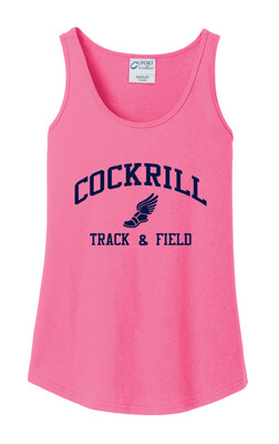 Cockrill T&amp;F - Boys Navy Design - Cotton Tank