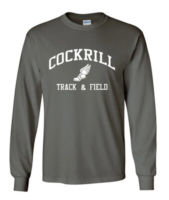 Cockrill T&amp;F - Boys White Design - Long Sleeve
