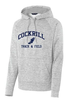 Cockrill T&amp;F - Boys Navy Design - Electric Dri-Fit Hoodie