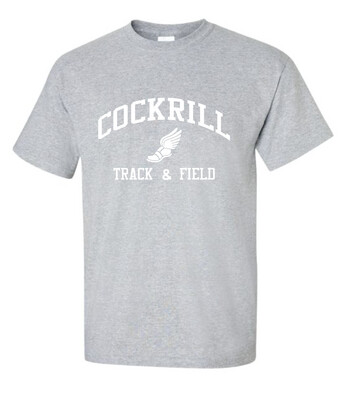 Cockrill T&amp;F - Boys White Design - Short Sleeve