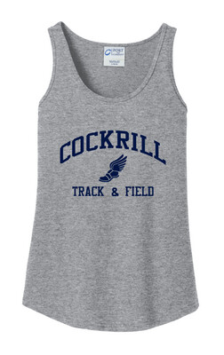Cockrill T&amp;F - Boys Navy Design - Cotton Tank