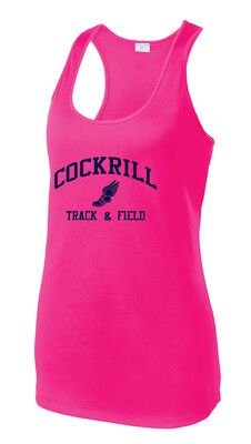 Cockrill T&amp;F - Boys Navy Design - Racerback Tank