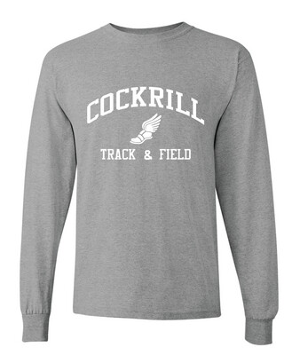 Cockrill T&amp;F - Boys White Design - Long Sleeve