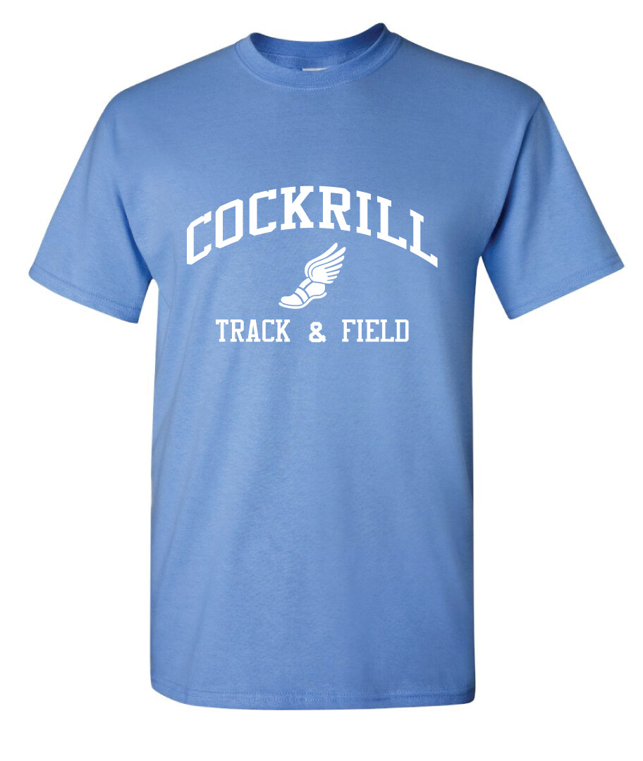Cockrill T&amp;F - Boys White Design - Short Sleeve