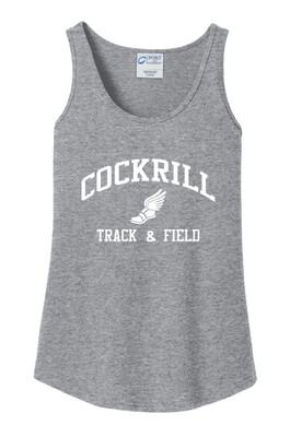 Cockrill T&amp;F - Boys White Design - Cotton Tank