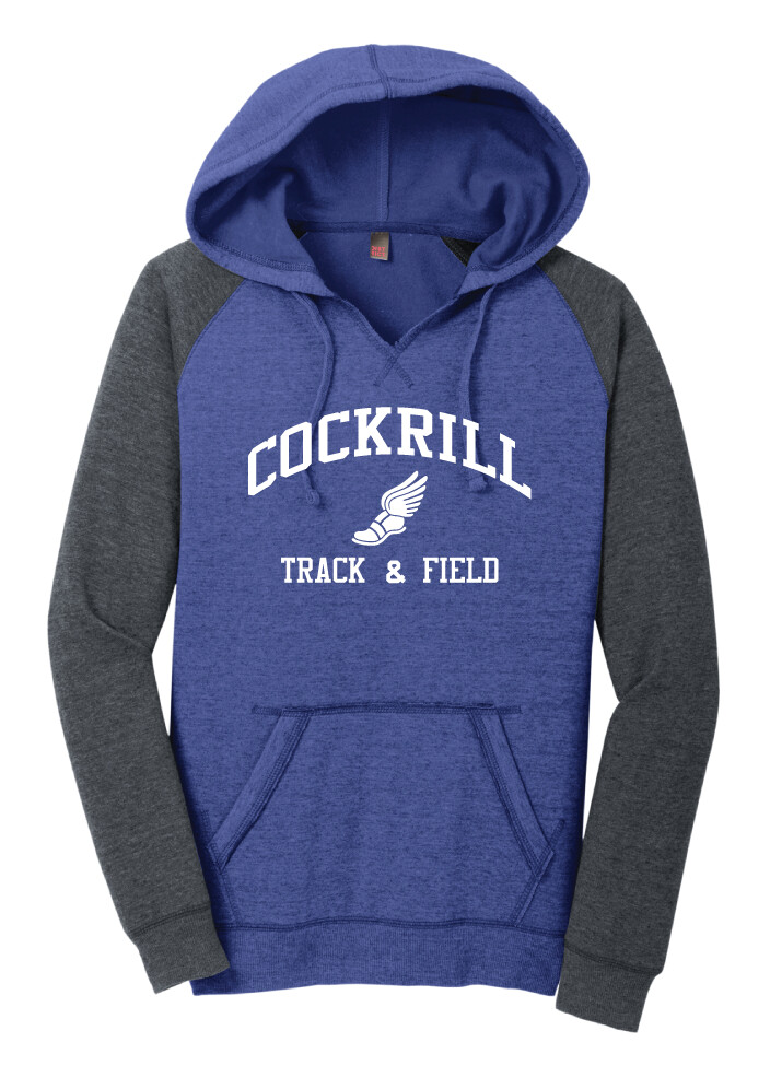 Cockrill T&amp;F - Boys White Design - Lightweight Raglan Hoodie