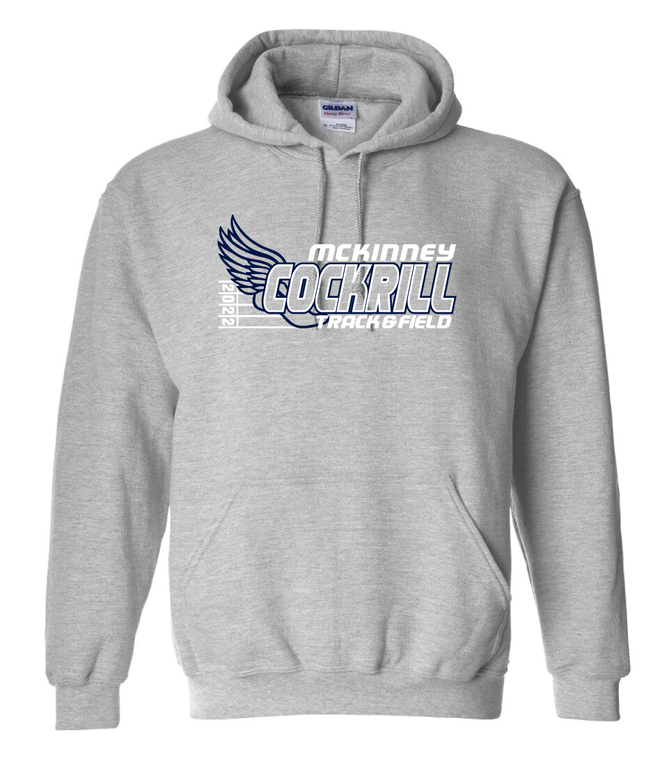Cockrill T&amp;F - Girls Design - Hoodie, Color: Athletic Heather