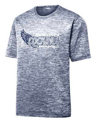 Cockrill T&amp;F - Girls Design - Electric Dri-Fit Short Sleeve