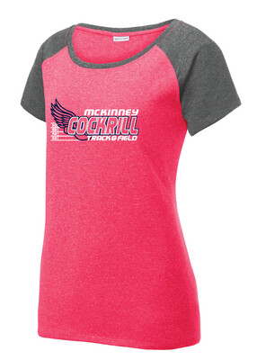 Cockrill T&amp;F - Girls Design - Heather Scoop Neck