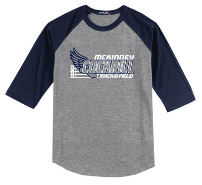 Cockrill T&amp;F - Girls Design - Raglan Baseball
