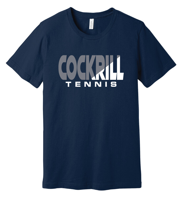 Cockrill Tennis - 2-Tone - Bella+Canvas Short Sleeve