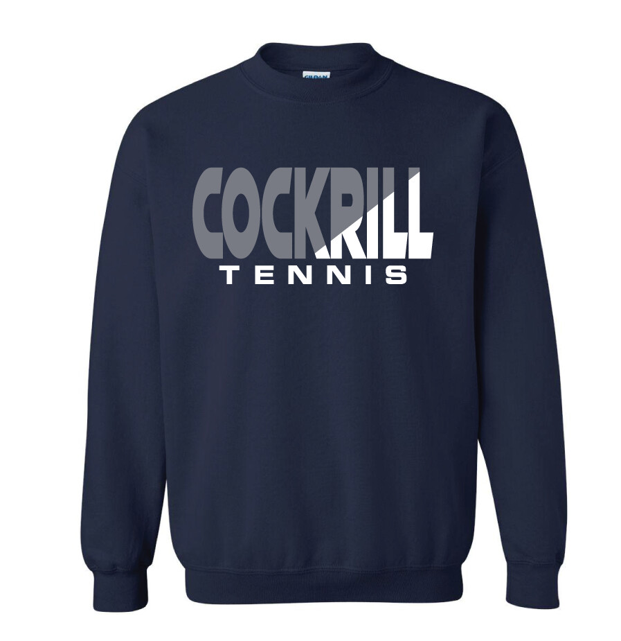 Cockrill Tennis - 2-Tone - Crew Sweatshirt